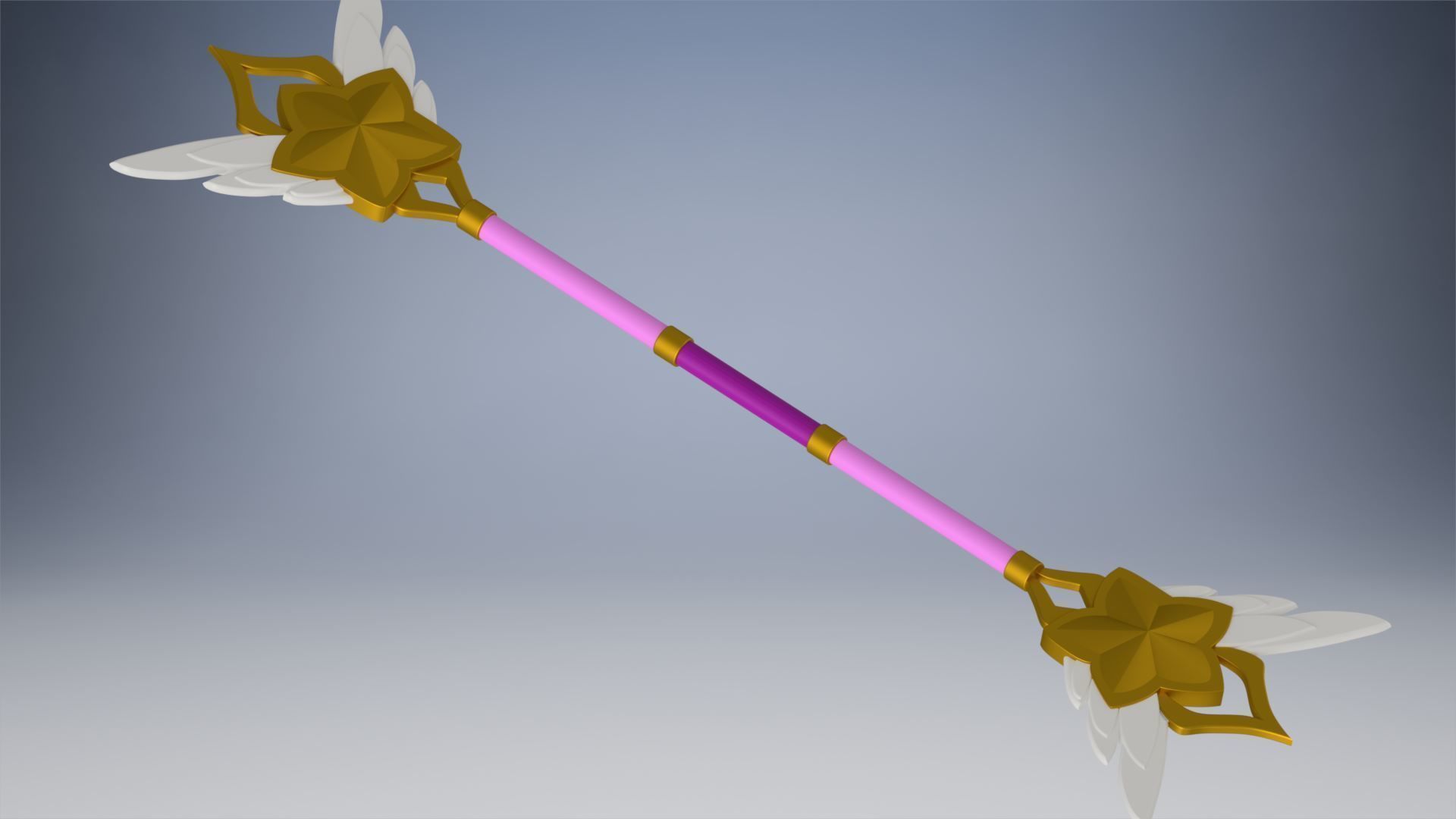 STAR GUARDIAN LUX WEAPON 3D print model_2