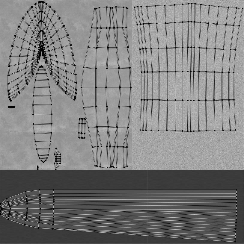 Viking sword Game ready model Low-poly 3D model_8