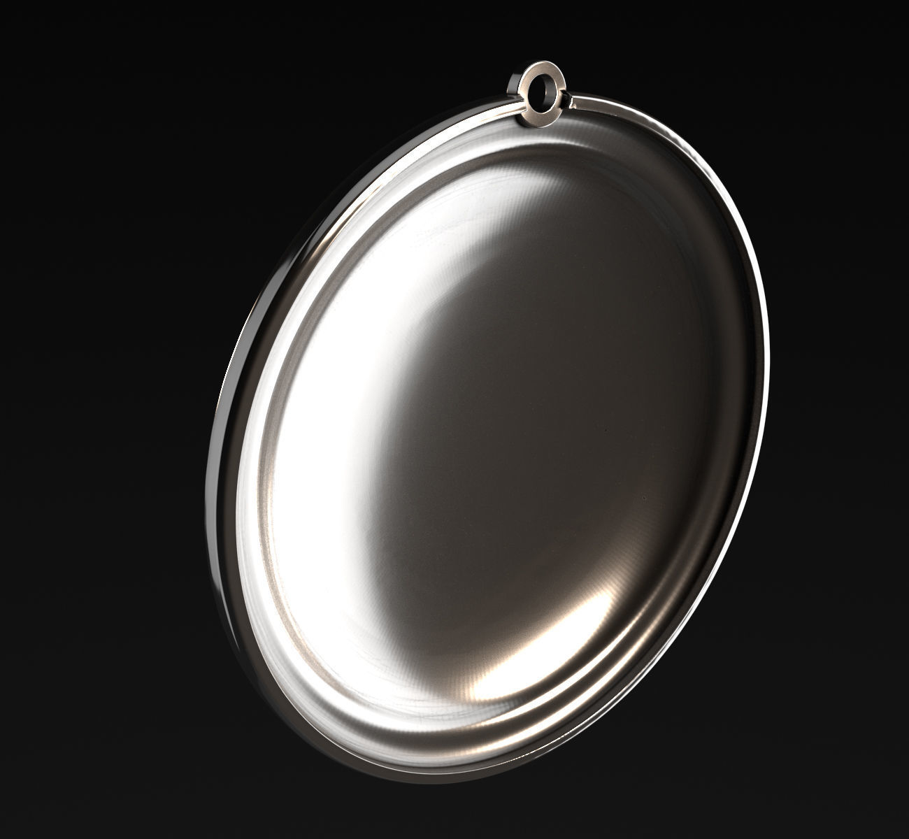 Aztec Calendar pendant 3D print model_5