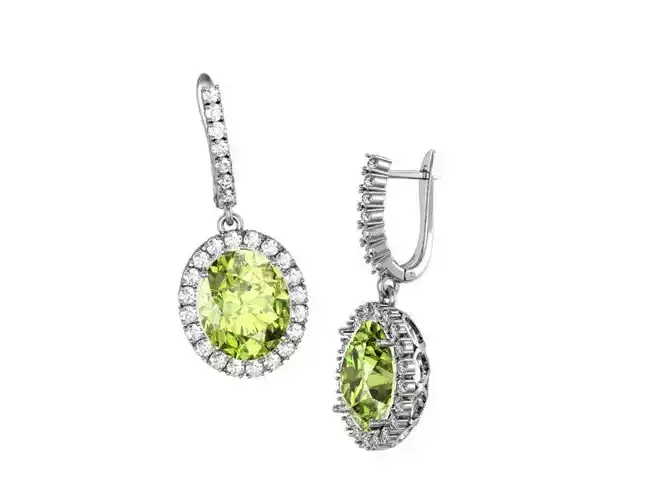 Set Ring and earring ready for 3d print