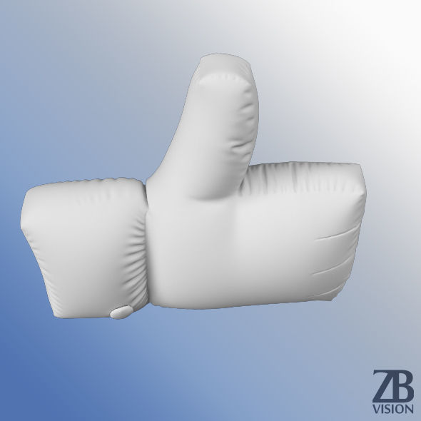 Like balloon collection 3D model_4