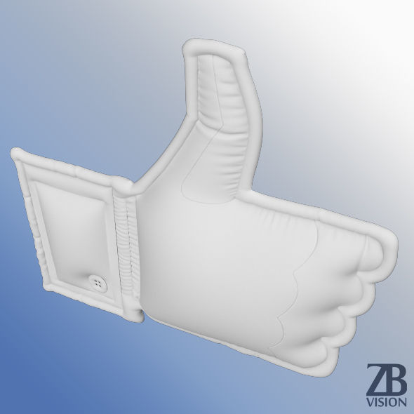 Like balloon collection 3D model_3