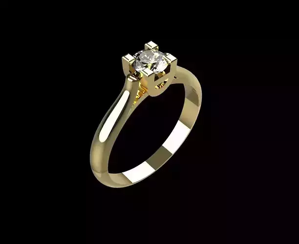 Ring solitarie