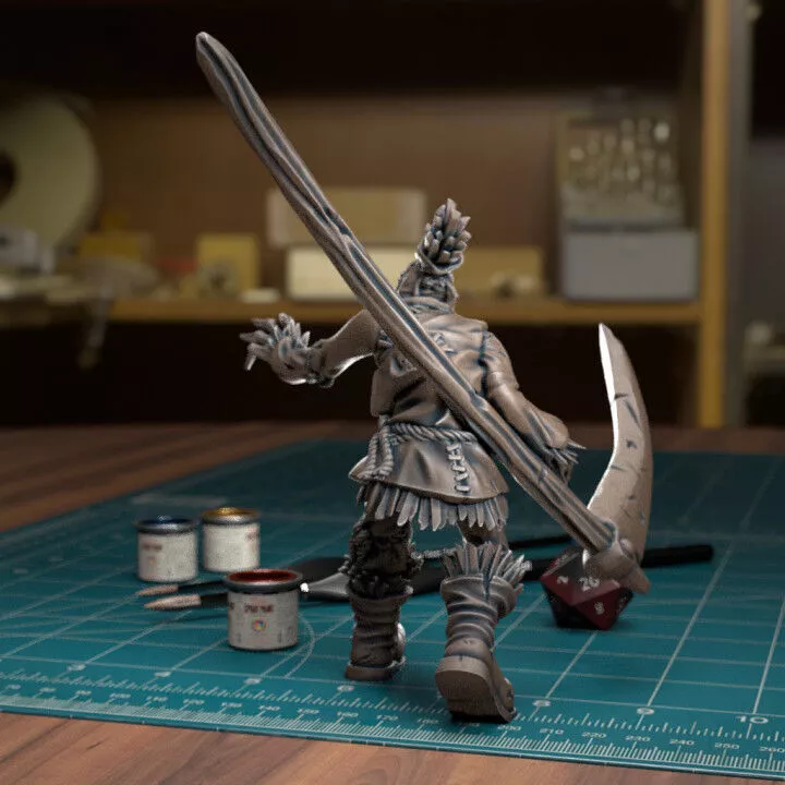Strawman Scarecrow 03 - Presupported 3D print model
