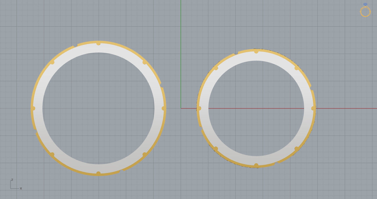Wedding Bands 10 3D print model_10