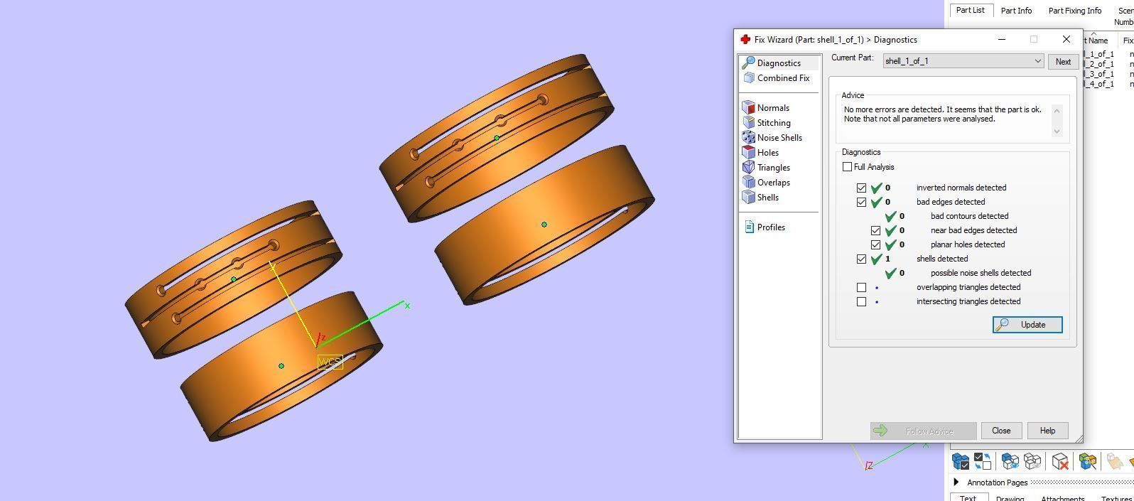 Wedding Bands 03 3D print model_5
