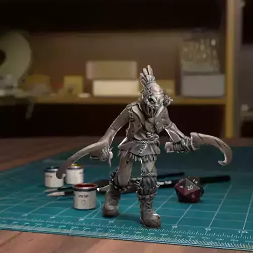 Strawman Scarecrow 04 - Presupported 