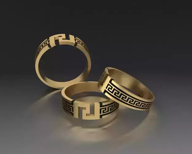 italian mens Ring Band 