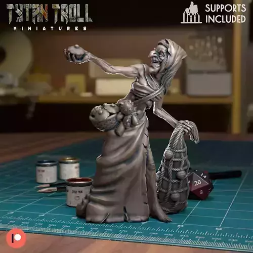 Witch Child Catcher - Presupported