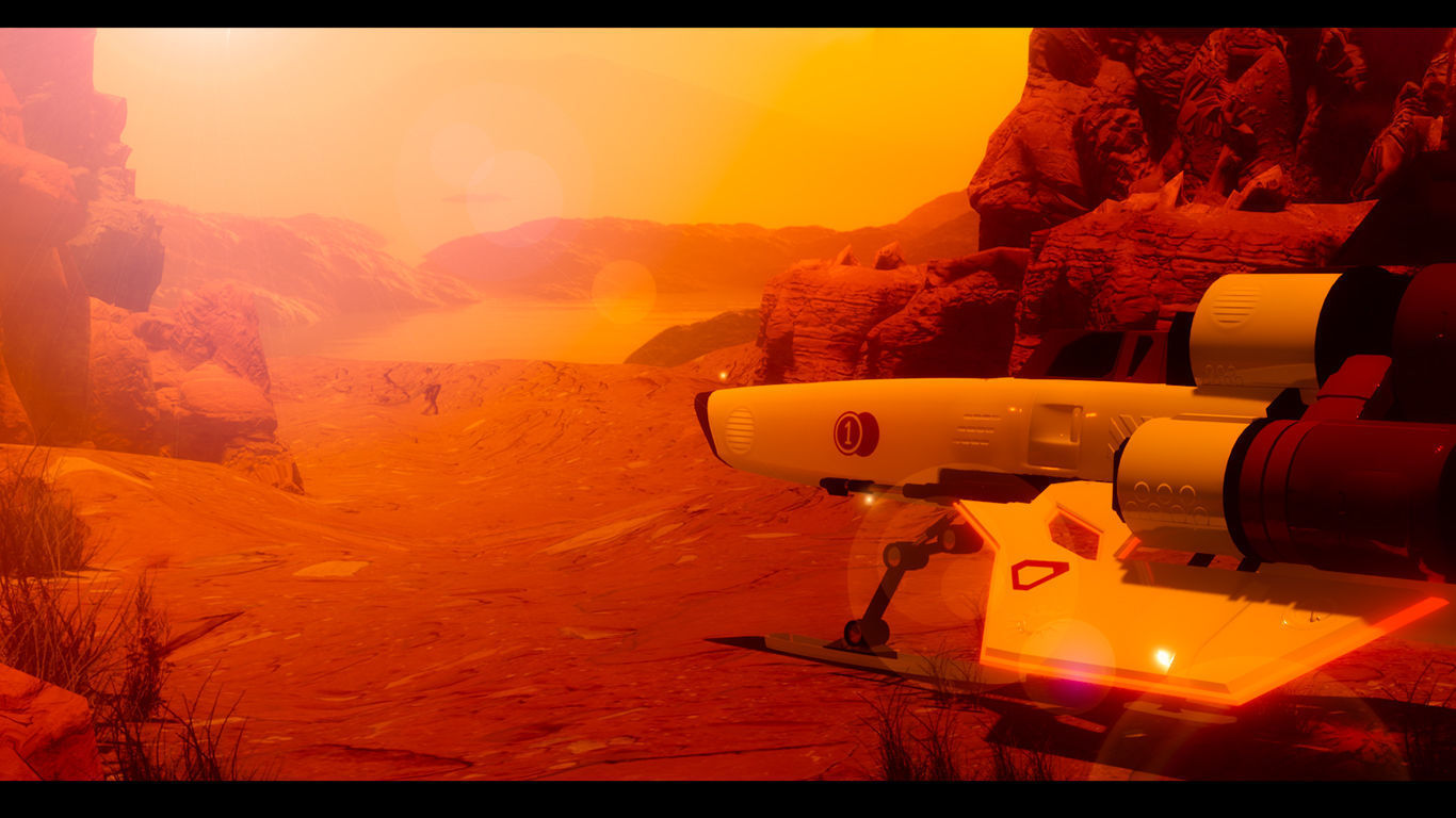 scifi spaceship viper mk2 Free low-poly 3D model_4