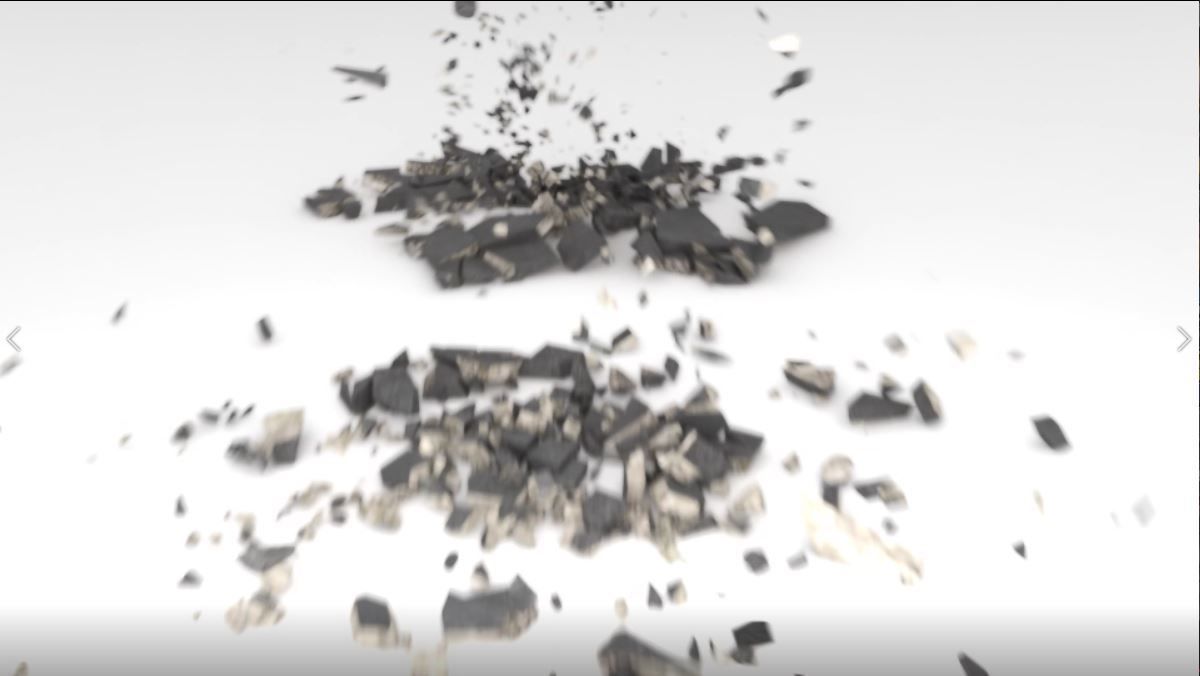 Bomb Crack Ground SPoint 01 Matte Low-poly 3D model_3