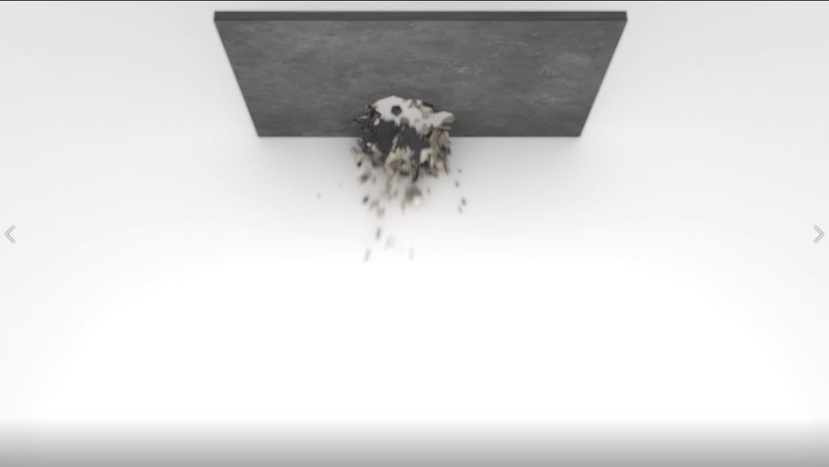 Bomb Crack Wall 01 Below 3D model_4