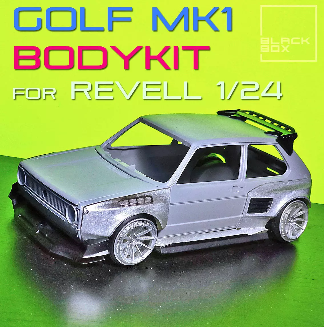 GOLF 1 BB01 BODYKIT For REVELL 1-24th scale 3D print model