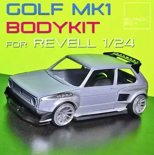 GOLF 1 BB01 BODYKIT For REVELL 1-24th scale
