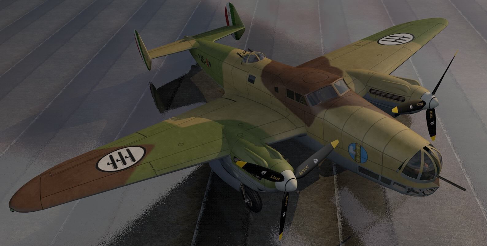 Piaggio P-32 3D model_4