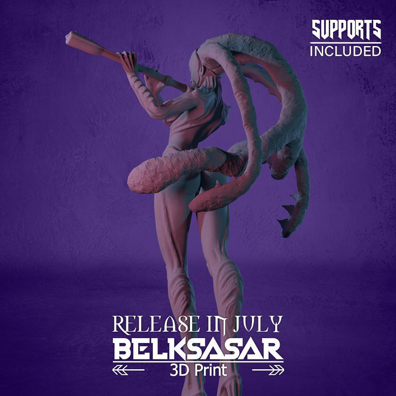 Flutist of Azathoth 3D print model_20