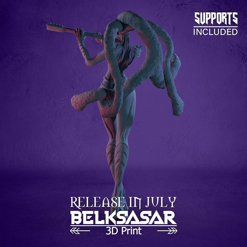 Flutist of Azathoth 3D print model_5