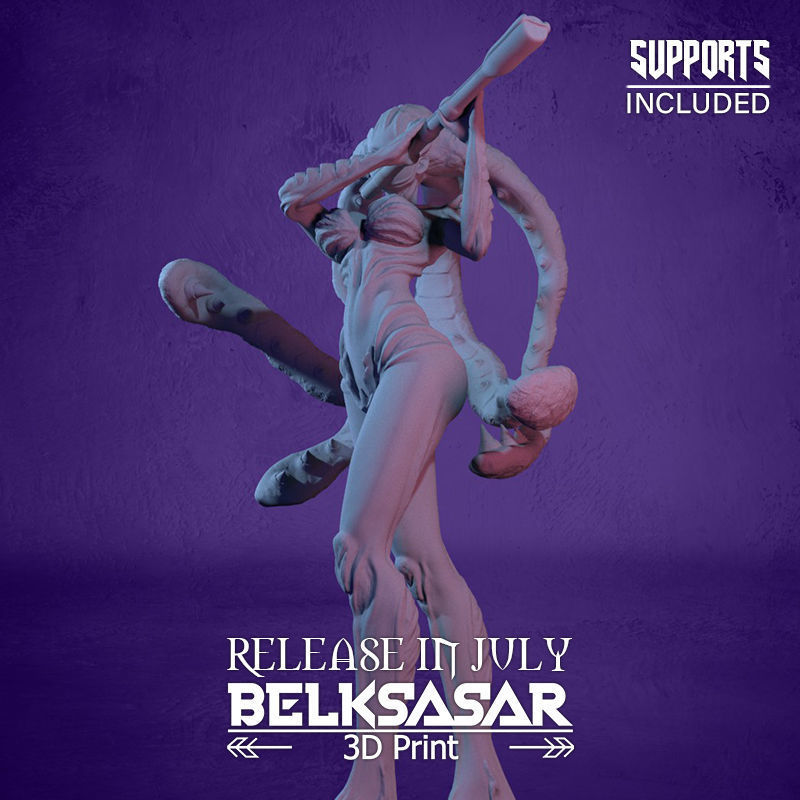 Flutist of Azathoth 3D print model_19