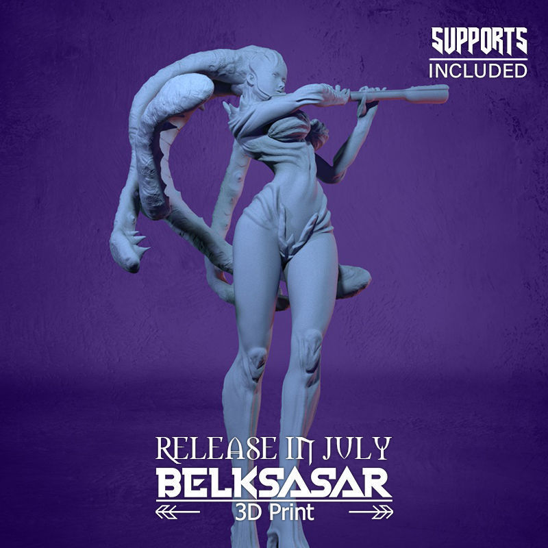 Flutist of Azathoth 3D print model_18