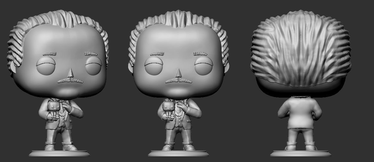 The Godfather Pop Funko 3D print model_3
