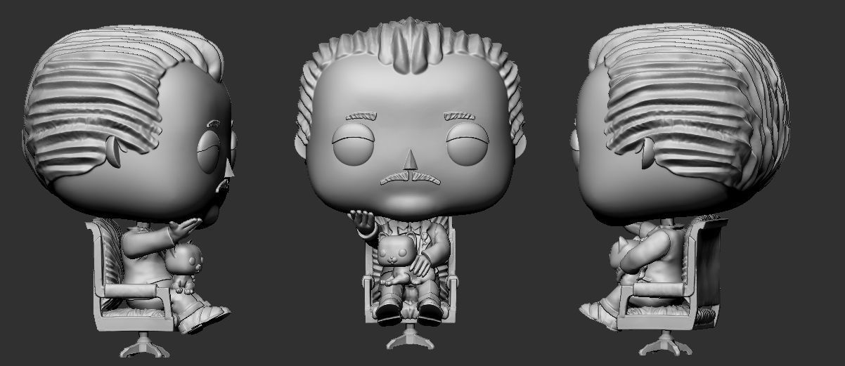 The Godfather Corleone Classic Pose 3D print model_4