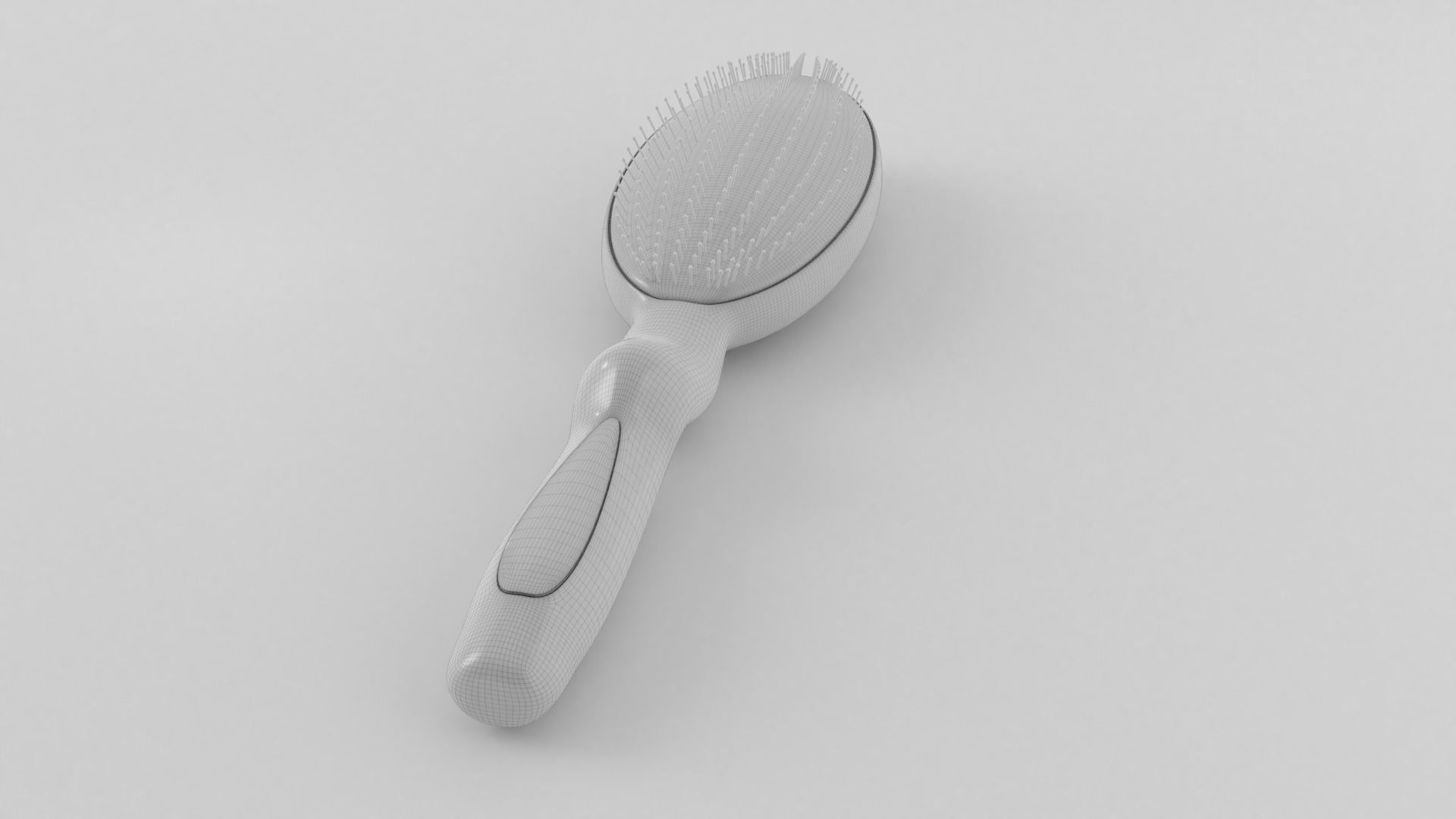 HAIRBRUSH hair brush Free 3D model_3