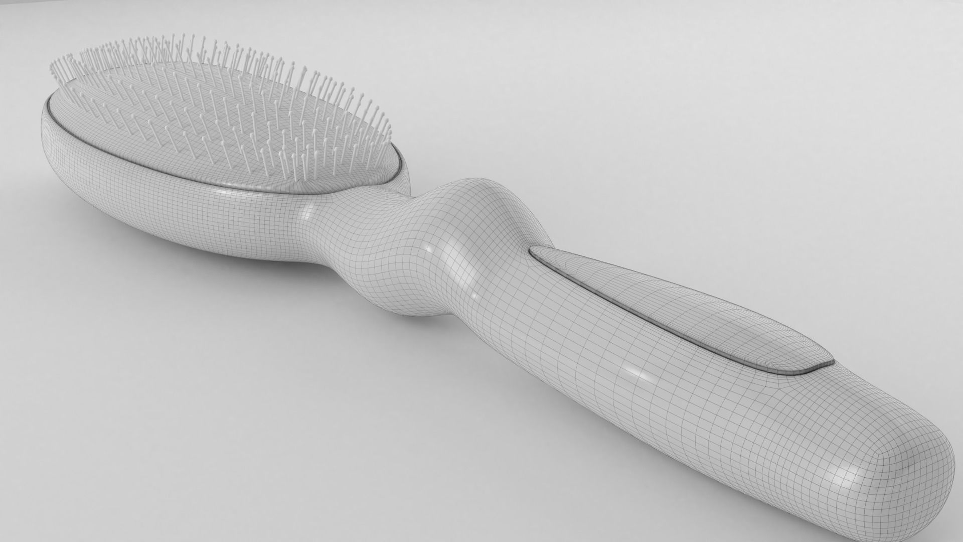 HAIRBRUSH hair brush Free 3D model_1