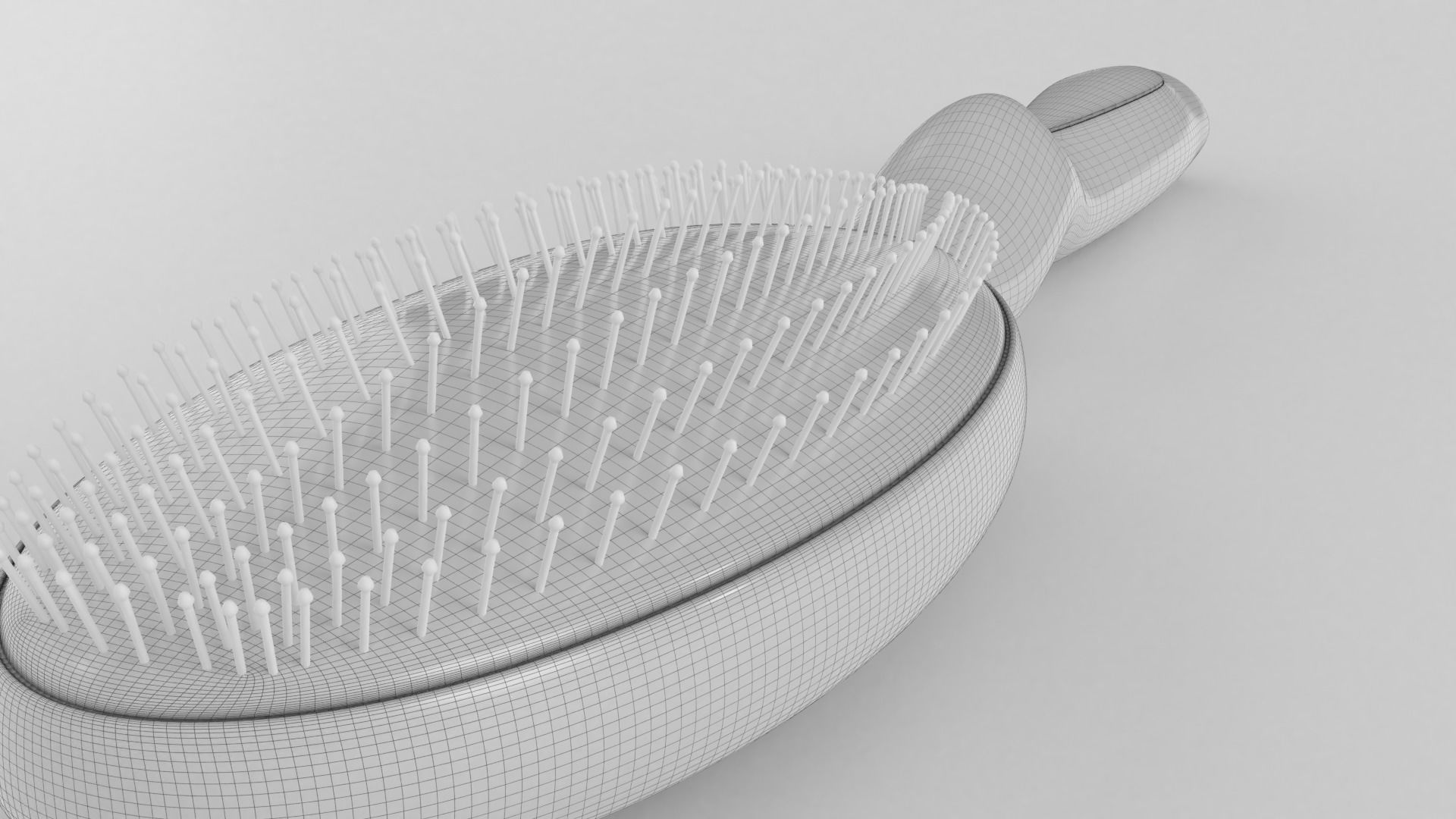 HAIRBRUSH hair brush Free 3D model_7