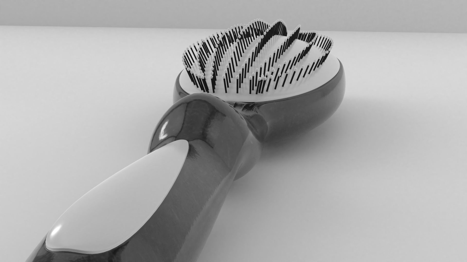 HAIRBRUSH hair brush Free 3D model_8