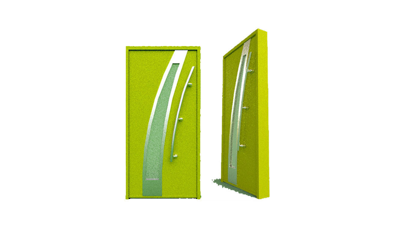 5-Door Pack Low-poly 3D model_4