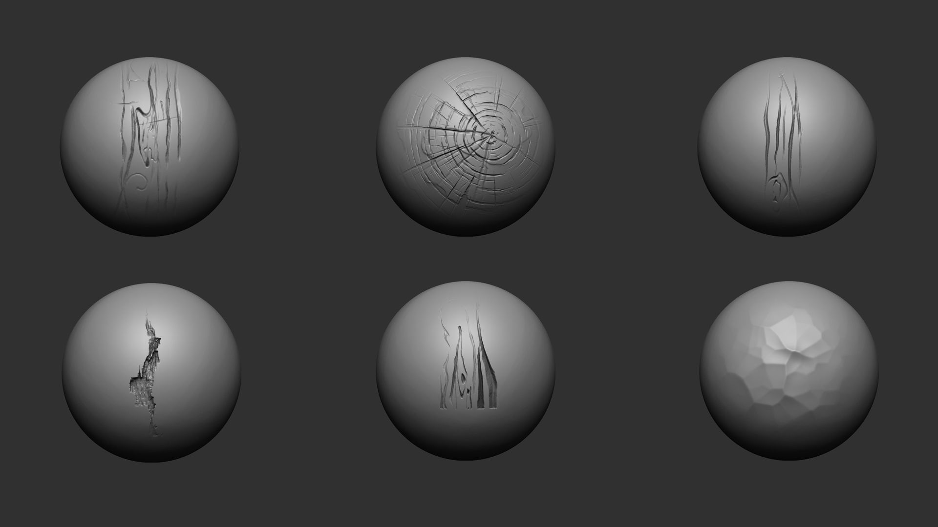 100 Stylized Environment Alpha Brush Video Tutorial Texture_2