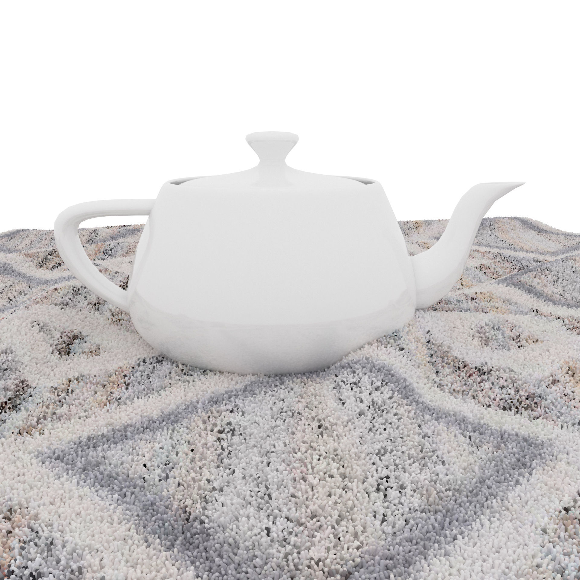 Rugs No 252 Low-poly 3D model_6