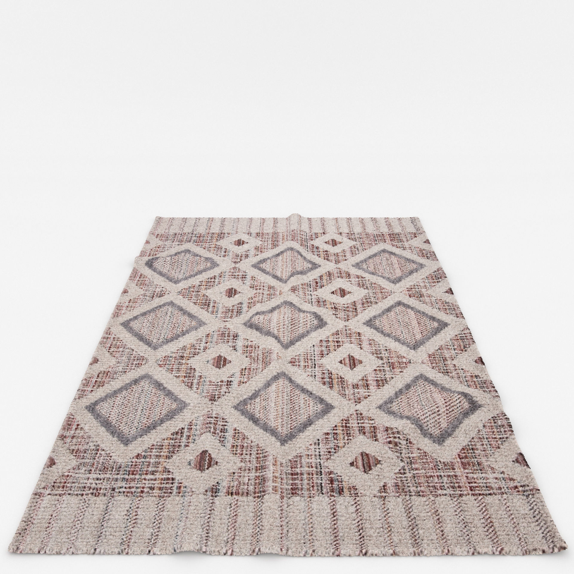Rugs No 252 Low-poly 3D model_7