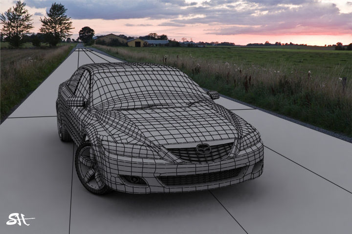 Mazda 6 - 2006 3D model_4