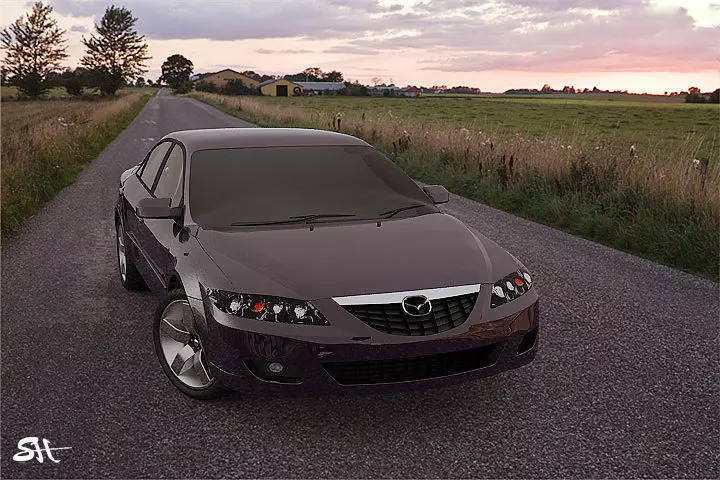Mazda 6 - 2006 3D model_0