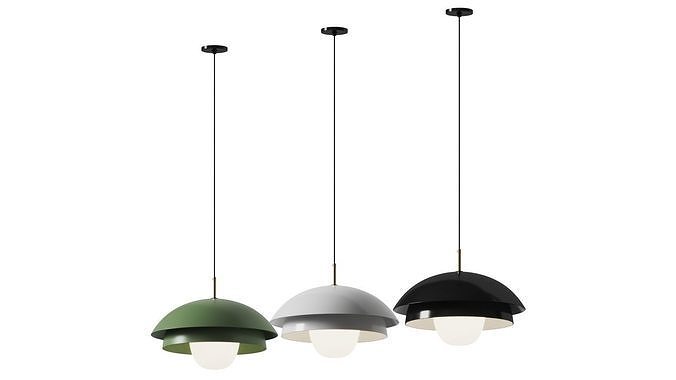 Luminaire Authentik SUEDOISE 3D model
