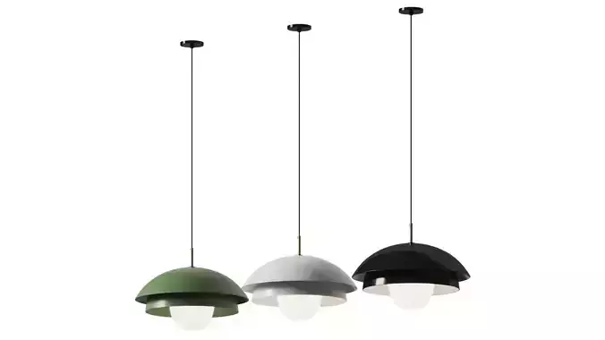 Luminaire Authentik SUEDOISE 3D model