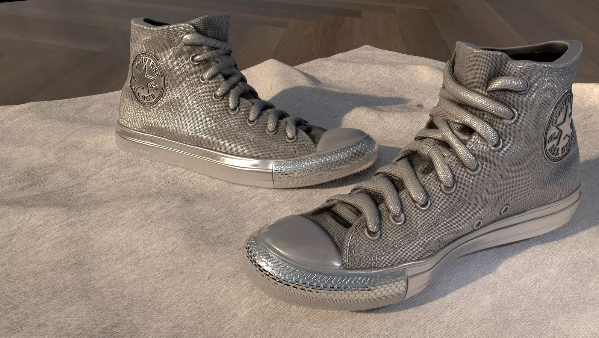 Clasic Converse Sneaker 3D print model_0