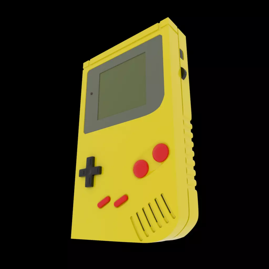 Nintento GameBoy 3D model