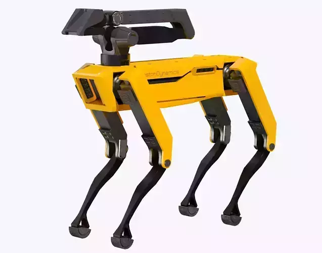 Spot Robot Boston Dynamics Low-poly 3D model