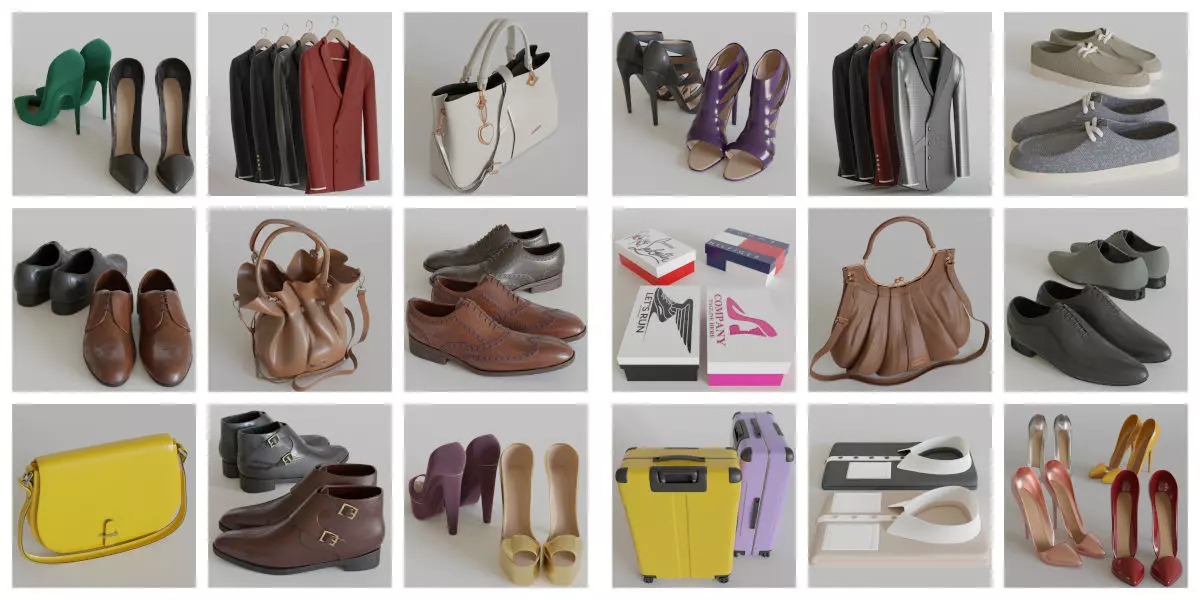 Luxcore Dressing Pack 3D model_0