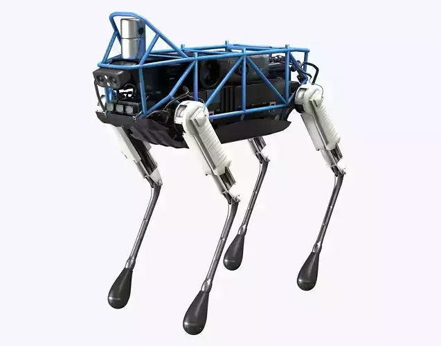 Spot Classic Robot Boston Dynamics Low-poly 3D model