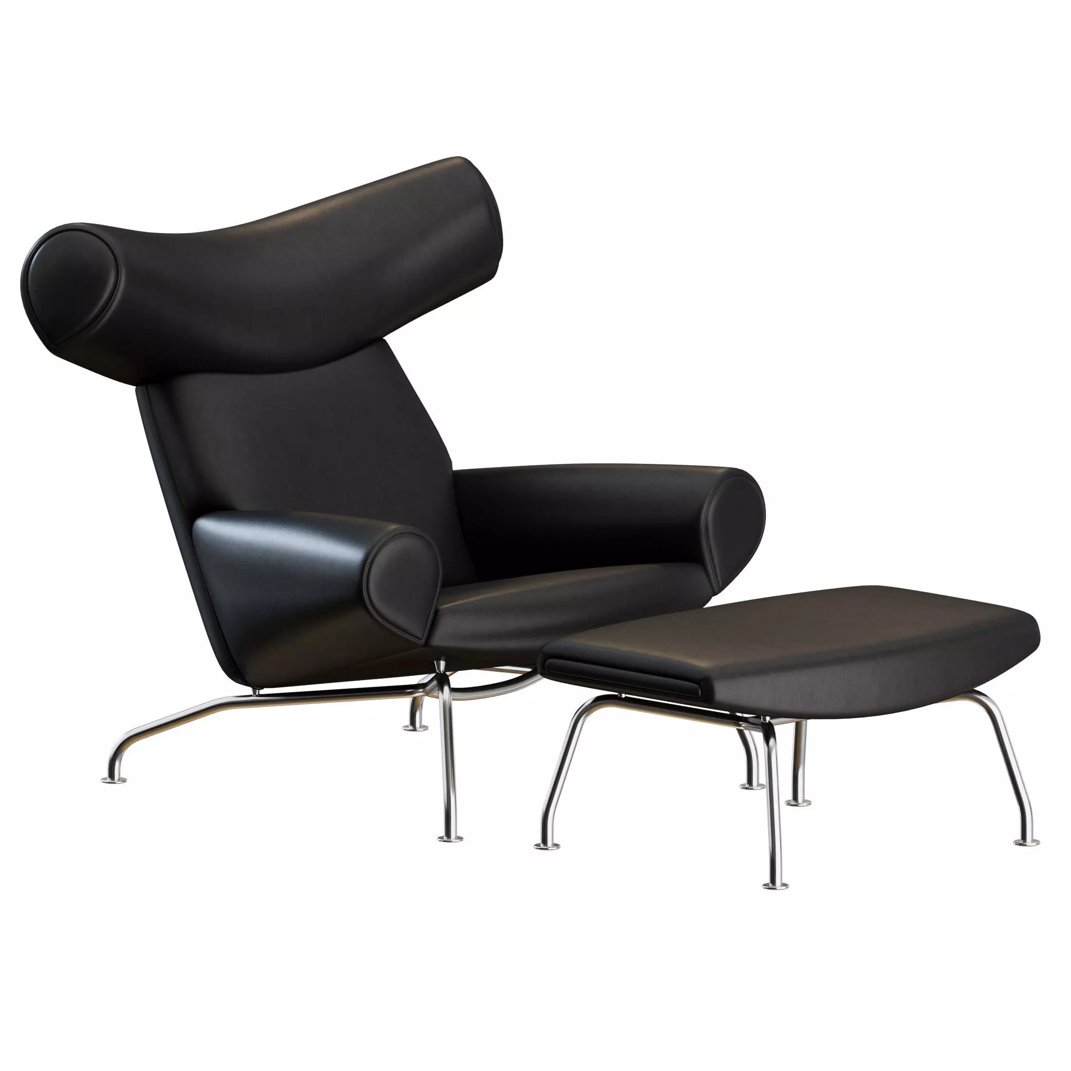 Wegner Ox Chair by Fredericia 3D model