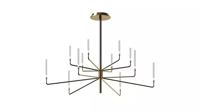 Gallotti Radice Epsilon Suspension Lamp