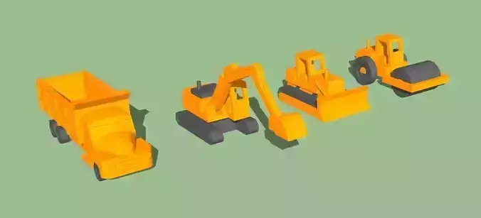 Heavy Duty Truck Vehicle by Outland Models 3D Printable