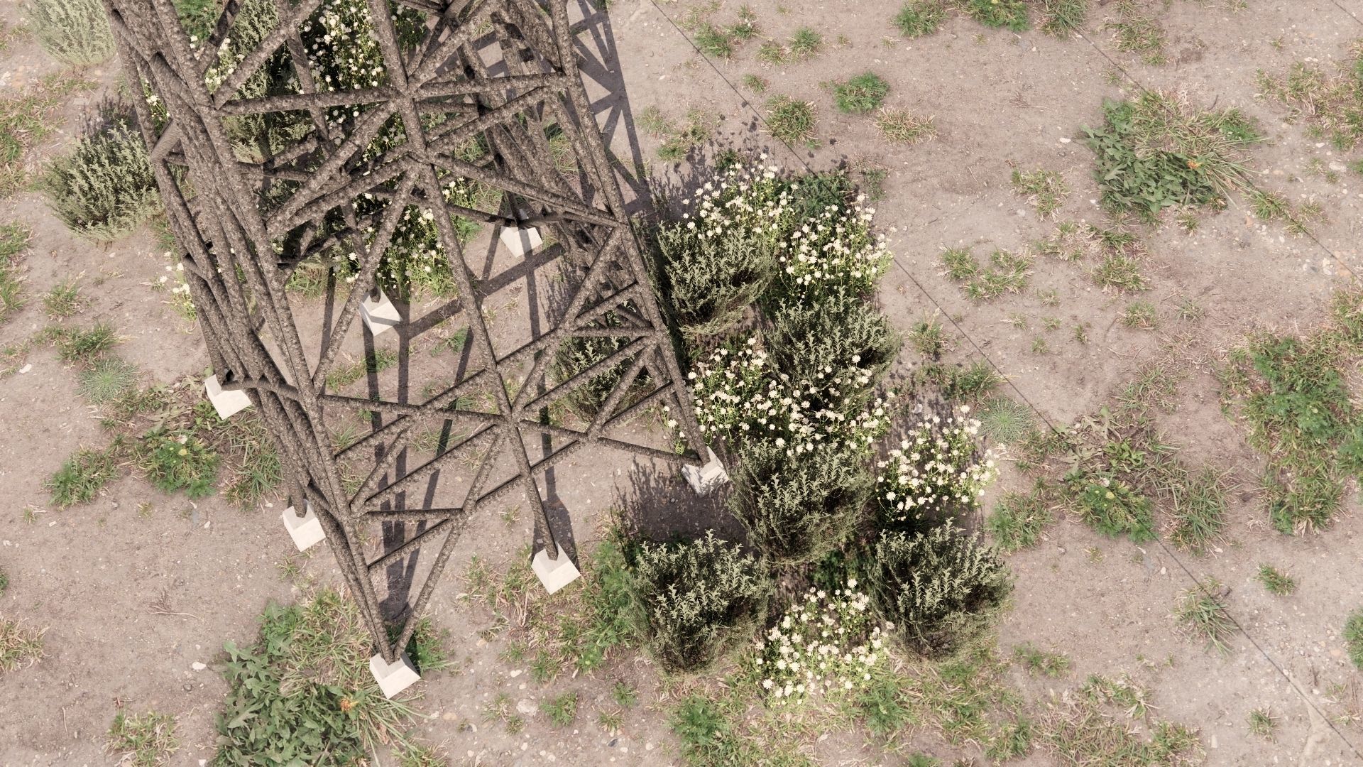 ELECTRCIC TOWER 2-LOW POLY Low-poly 3D model_9