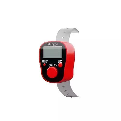 Tally counter Digital 3D model