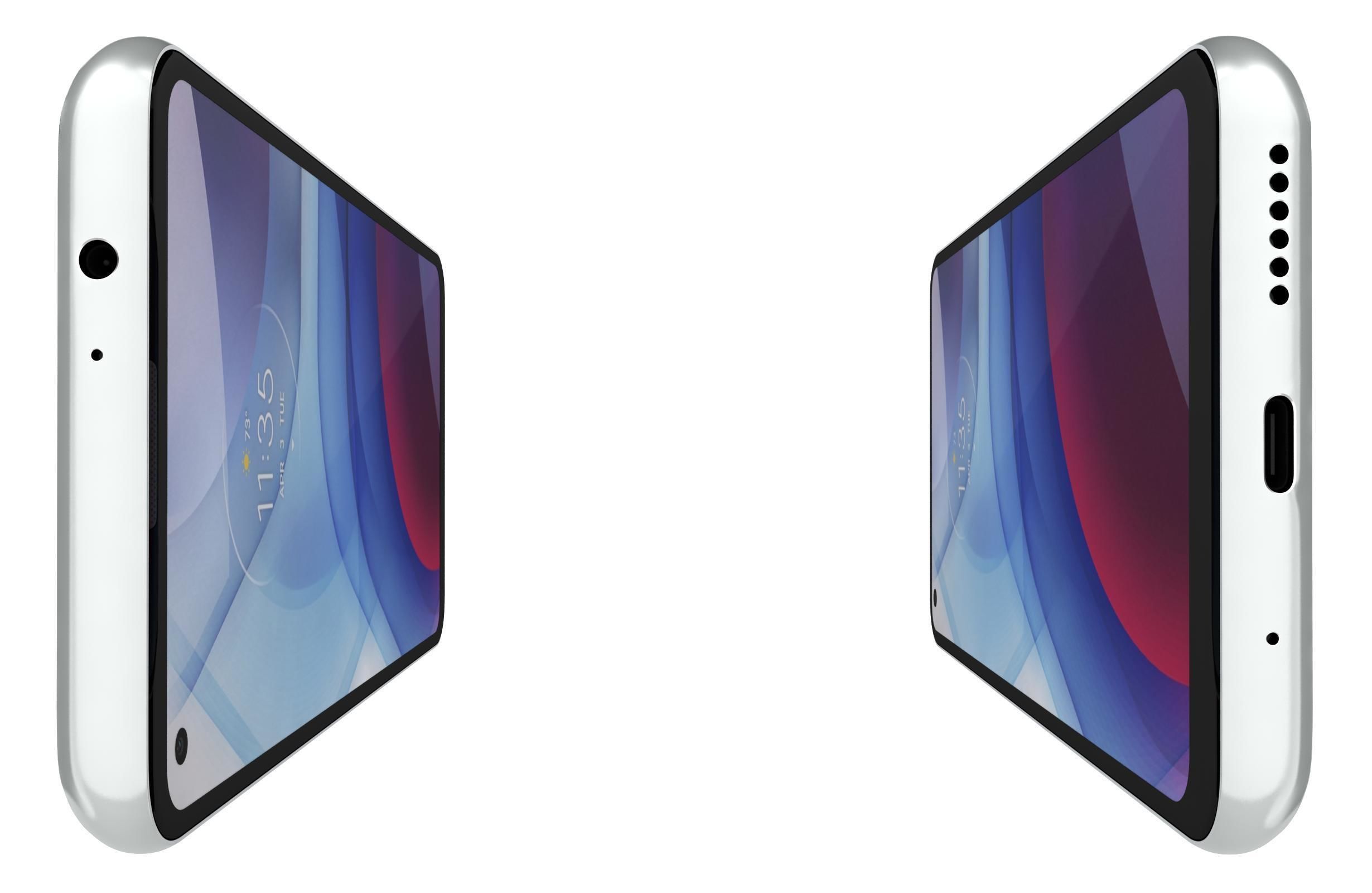 Motorola Moto G Power Flash Gray And Polar Silver 3D model_22