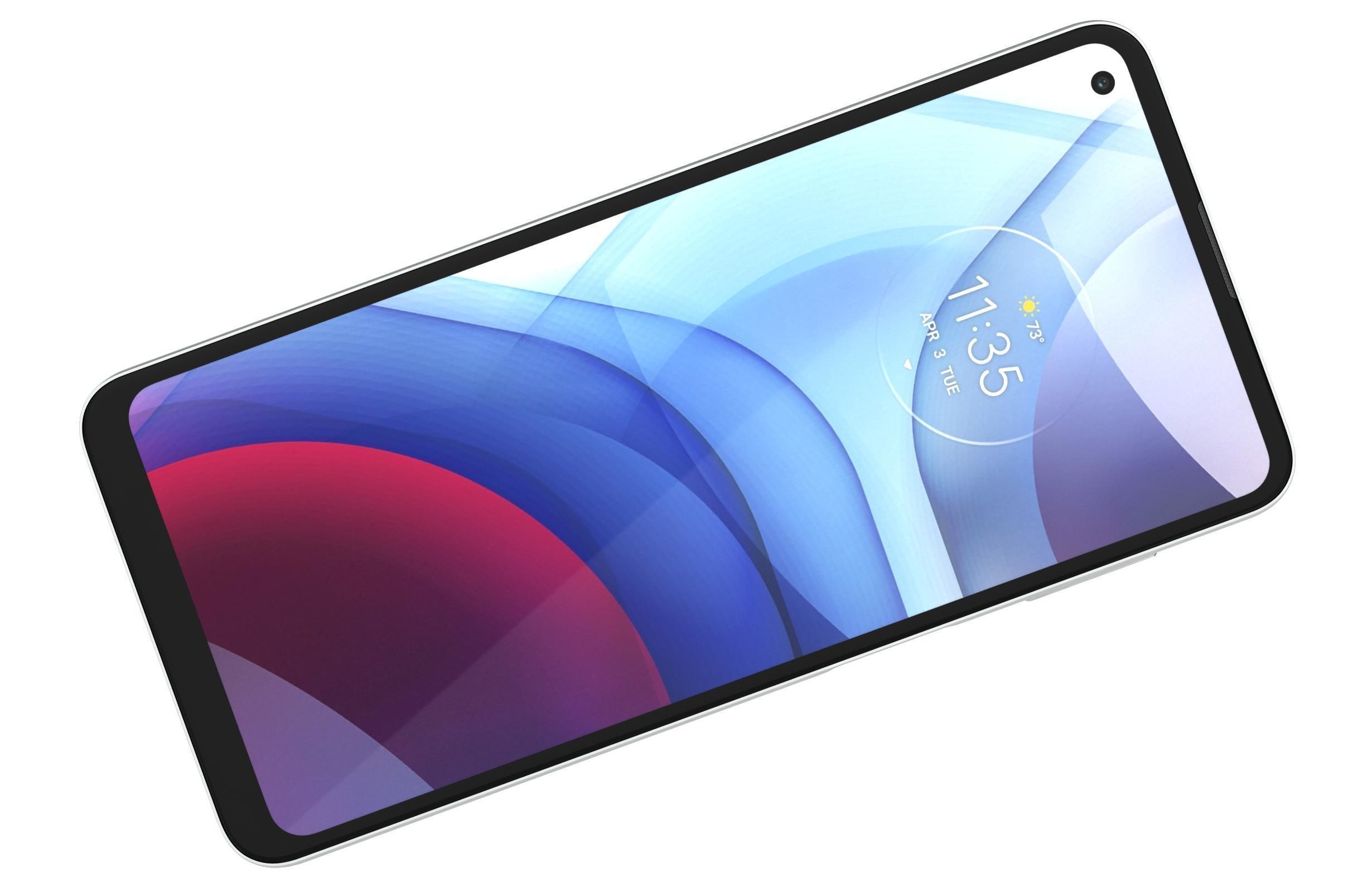 Motorola Moto G Power Flash Gray And Polar Silver 3D model_23