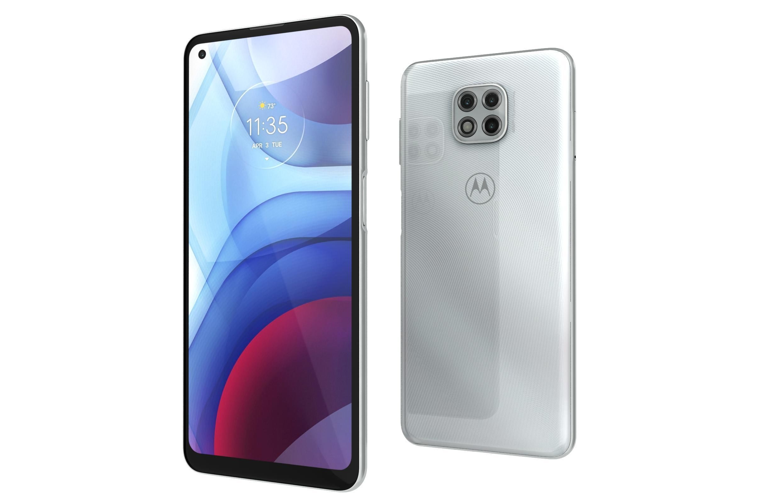 Motorola Moto G Power Flash Gray And Polar Silver 3D model_19